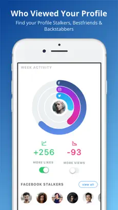 Immagine dello schermo 2 MyPad:Social Reports Followers iphone