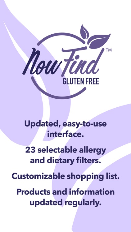 Now Find Gluten Free