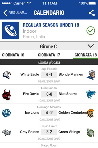 FIPT Livescore screenshot 3