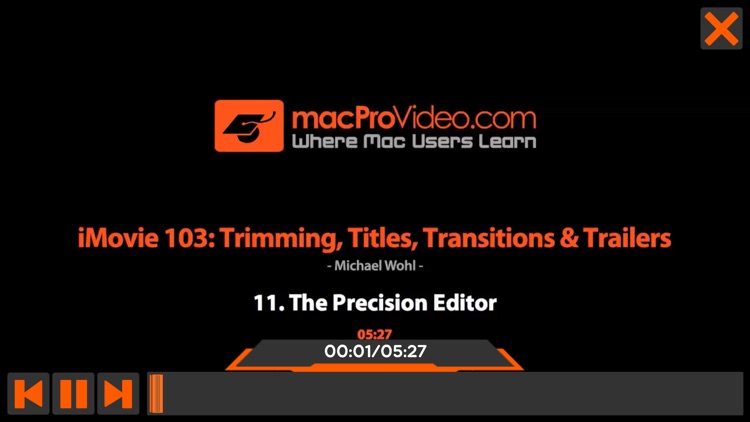 Titles Course for iMovie