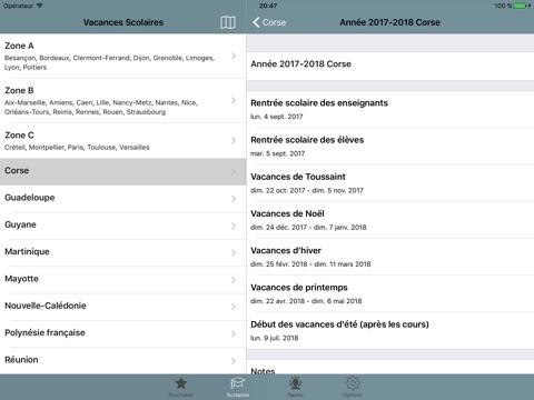 Congés, Fêtes & Vacances screenshot 4