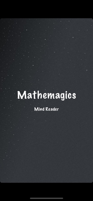 Mathemagics Pro - Mind Reader(圖1)-速報App