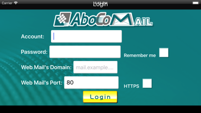 How to cancel & delete AboCom Mail from iphone & ipad 1