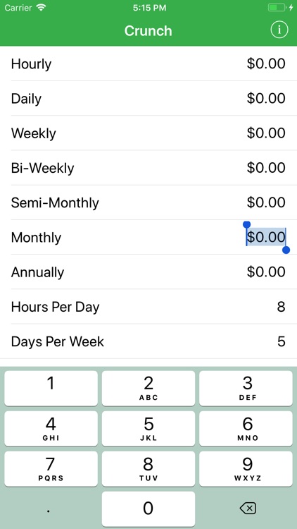 Crunch Salary/Wage Calculator