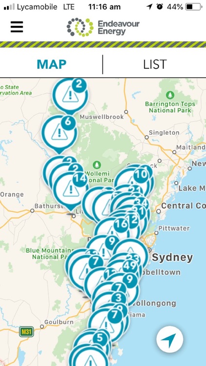 Endeavour Energy outage app screenshot-4