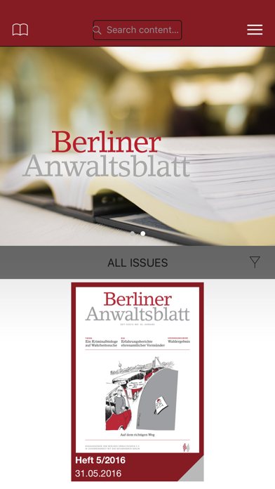 How to cancel & delete Berliner Anwaltsblatt from iphone & ipad 1