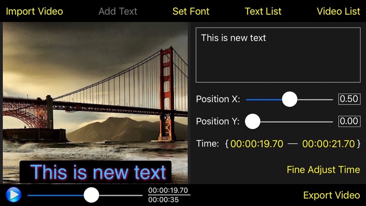 Video Subtitle Edit Pro - Video Text Editor