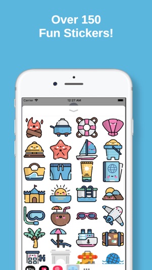 Travel Stickers for iMessage(圖2)-速報App