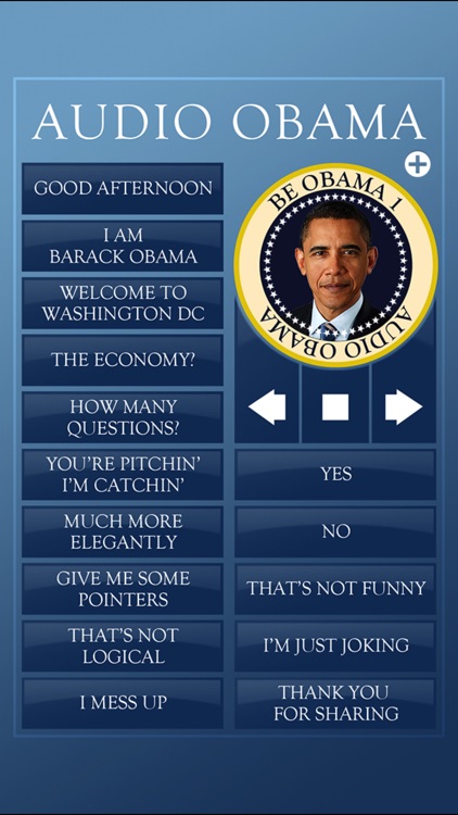 Audio Obama - soundboard