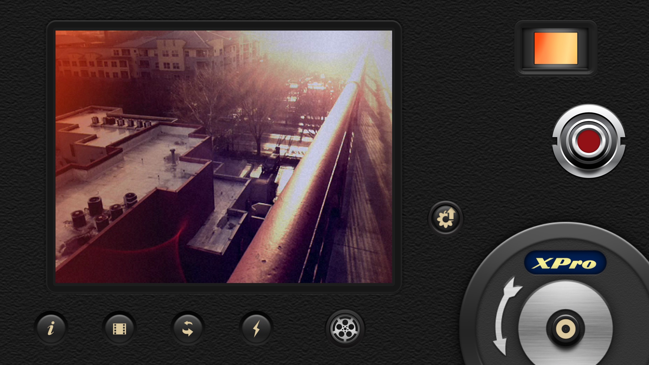 Screenshot do app 8mm Vintage Camera