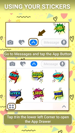 Comic Speech Animated Stickers