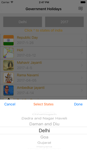 Indian Calendar Holidays for Festivals(圖2)-速報App