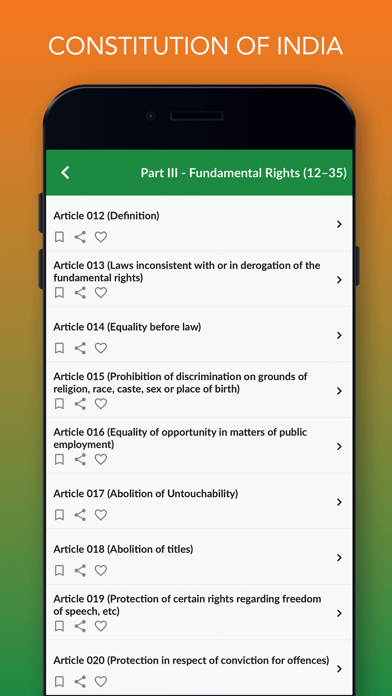 How to cancel & delete Indian Constitution Law from iphone & ipad 2