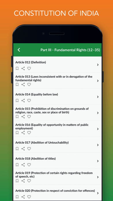 Indian Constitution -Law Words screenshot 2