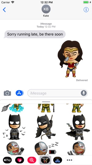 Justice League Sticker Pack