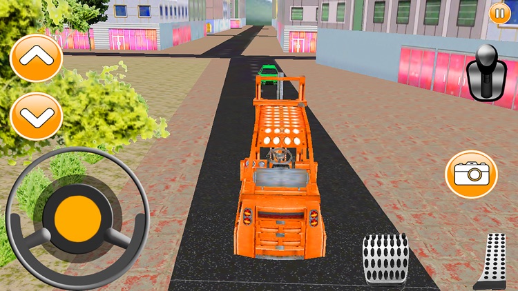 City Car Lifter Parking Game screenshot-4