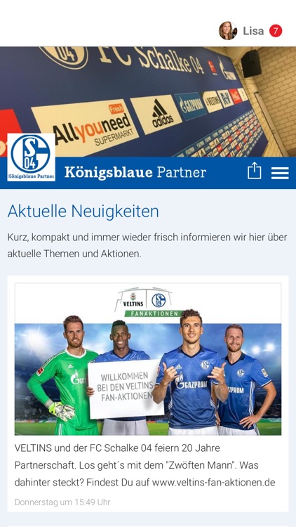 Königsblaue Partner