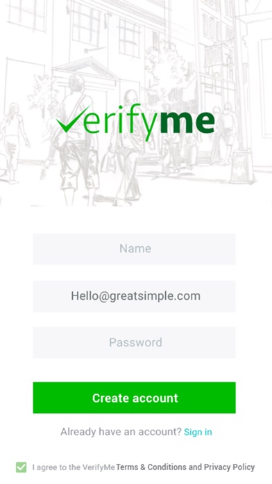 VerifyMe Consumer screenshot 2