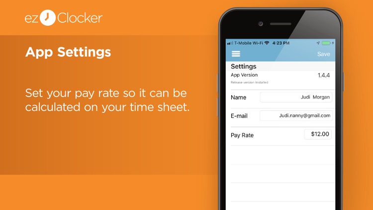 ezClocker Personal Timecard screenshot-4