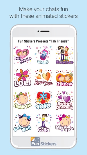 Fab Friends iSticker(圖2)-速報App