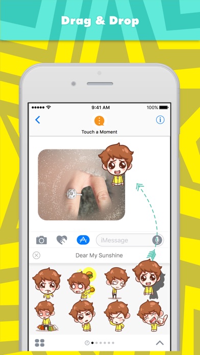 Dear My Sunshine stickers screenshot 3