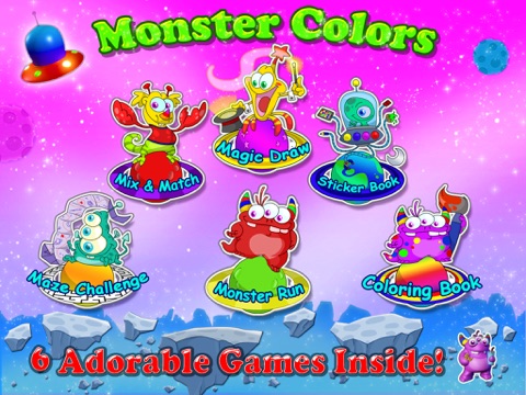 The Monster Coloring Book - náhled