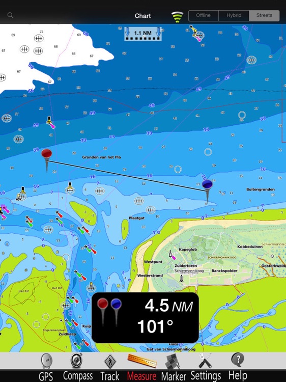 Netherlands GPS Nautical Pro screenshot-3