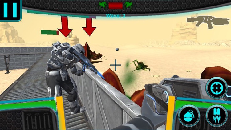 Combat Troopers Star Bug Wars screenshot-3