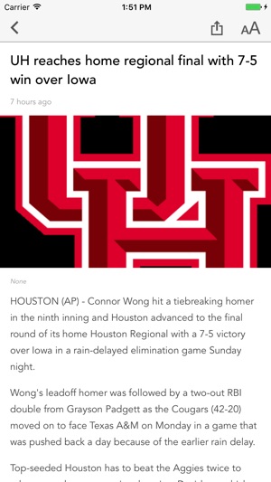 KHOU 11 Houston Sports(圖3)-速報App