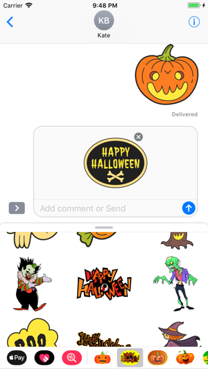 Happy Halloween Zombie Sticker(圖3)-速報App