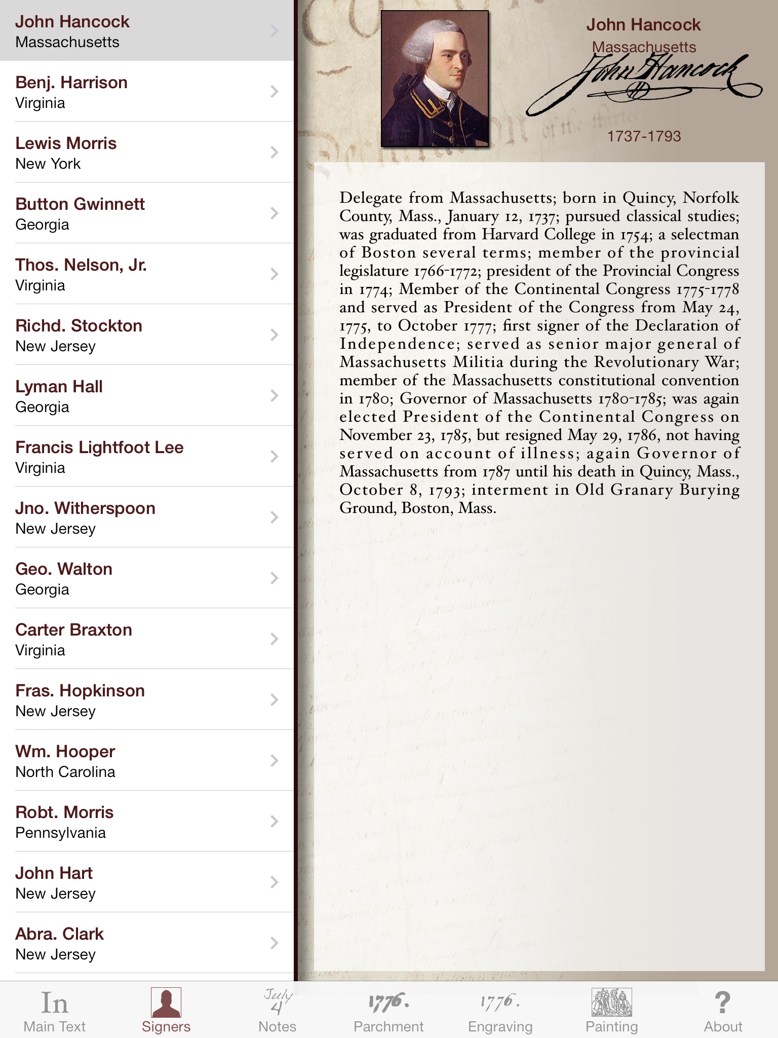 Declaration for iPad screenshot 4