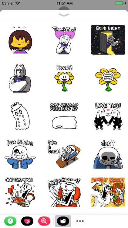 UNDERTALE Stickers