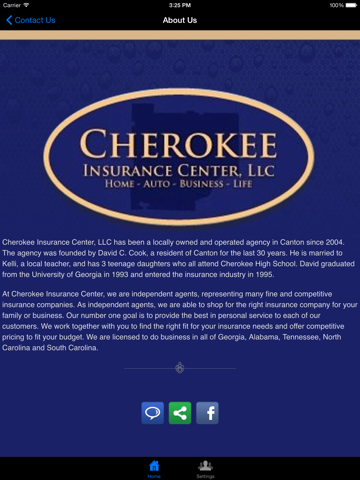 Cherokee Insurance Center HD screenshot 3