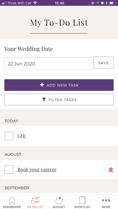 Hitched - Wedding Planner screenshot 2