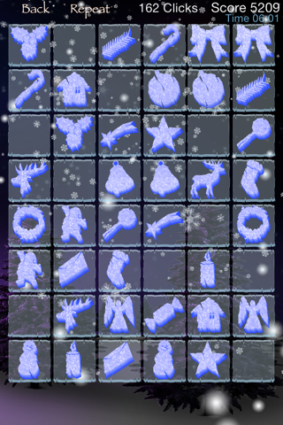 Christmas cards matching game screenshot 4