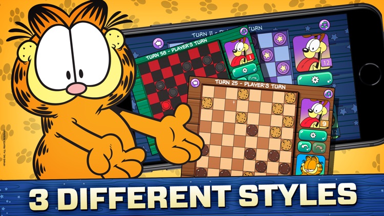 Garfield Checkers