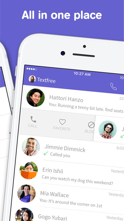 Text Free: Texting App + SMS screenshot-4