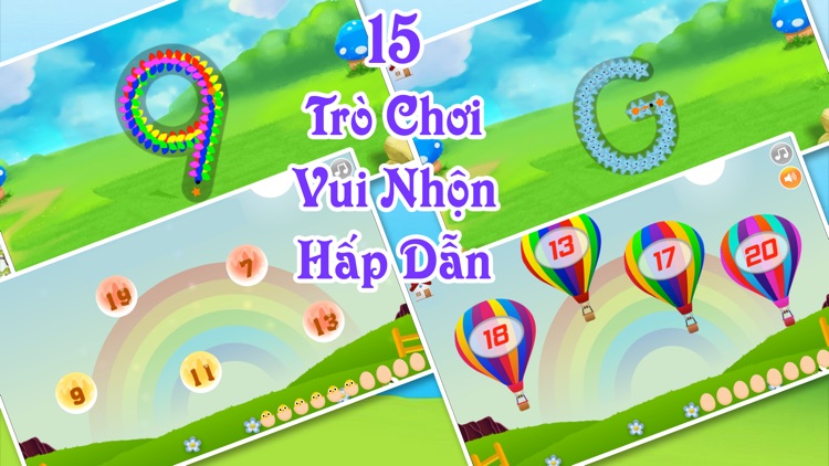 Dạy Bé Học Chữ Cái - Học Số Tiếng Việt Bản Pro screenshot-3