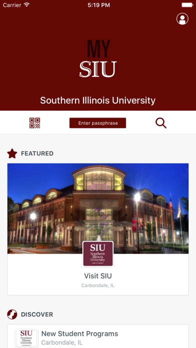 Southern Illinois University screenshot 2