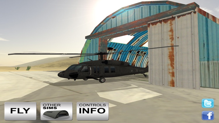 Black Hawk 3D Flight Simulator screenshot-3