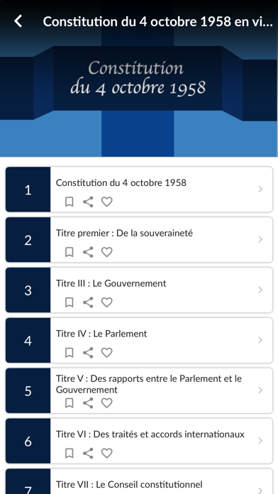 Constitution Française screenshot 4
