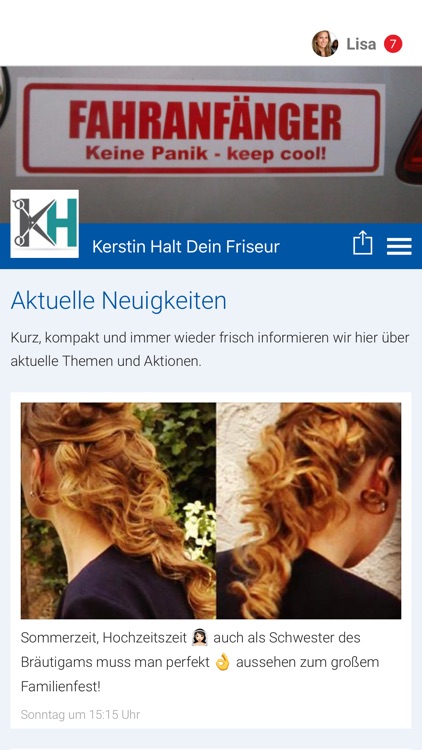 Kerstin Halt Dein Friseur