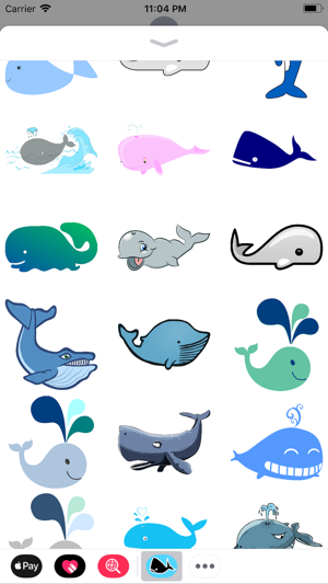 Whale Cartoon Sticker Pack(圖3)-速報App