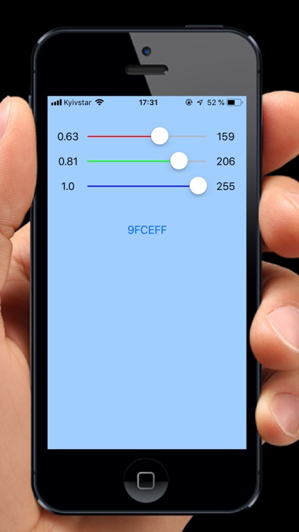 RGB Digital Color Picker