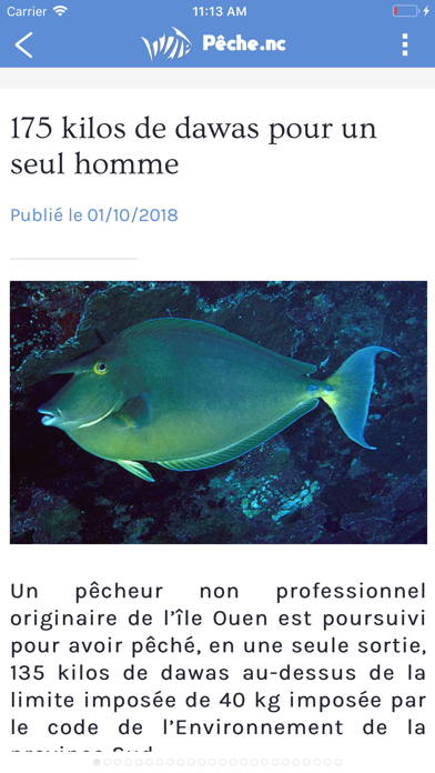 Pêche.nc screenshot 4