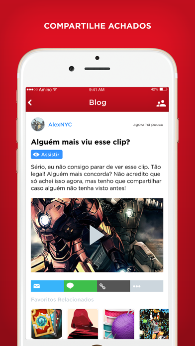 Vingadores Amino screenshot 4