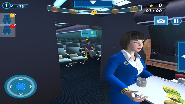 Flight Attendant Simulator 3D screenshot-5