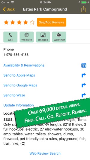 Camp Rv Tents To Rv Parks On The App Store - iphone screenshots