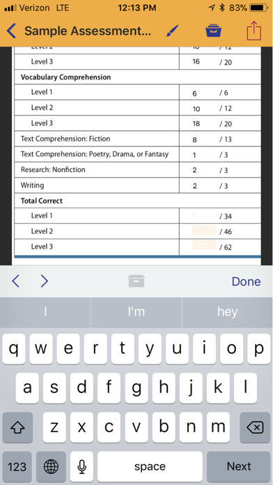 Assessment Plus Lite screenshot 4