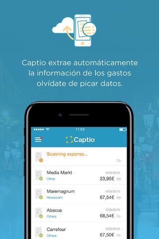 Captio - Informes de gastos screenshot 2